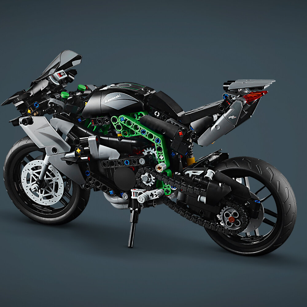 LEGO Technic - Kawasaki Ninja H2R Motorcykel 10+