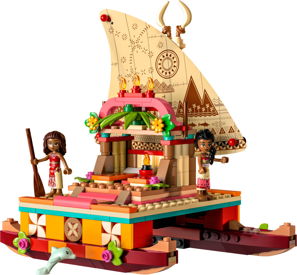 LEGO Disney - Vaianas navigeringsbåt 6+