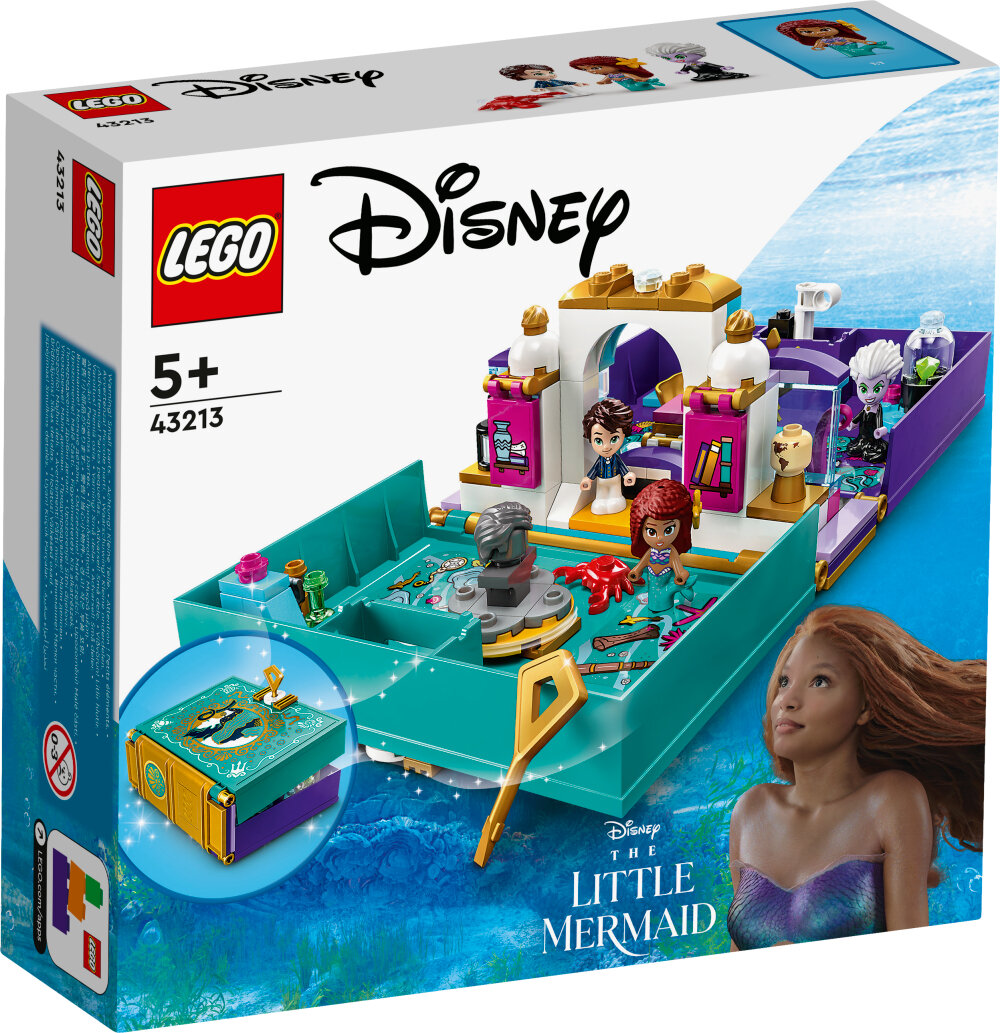 LEGO Disney - Den lilla sjöjungfrun: Sagobok 5+