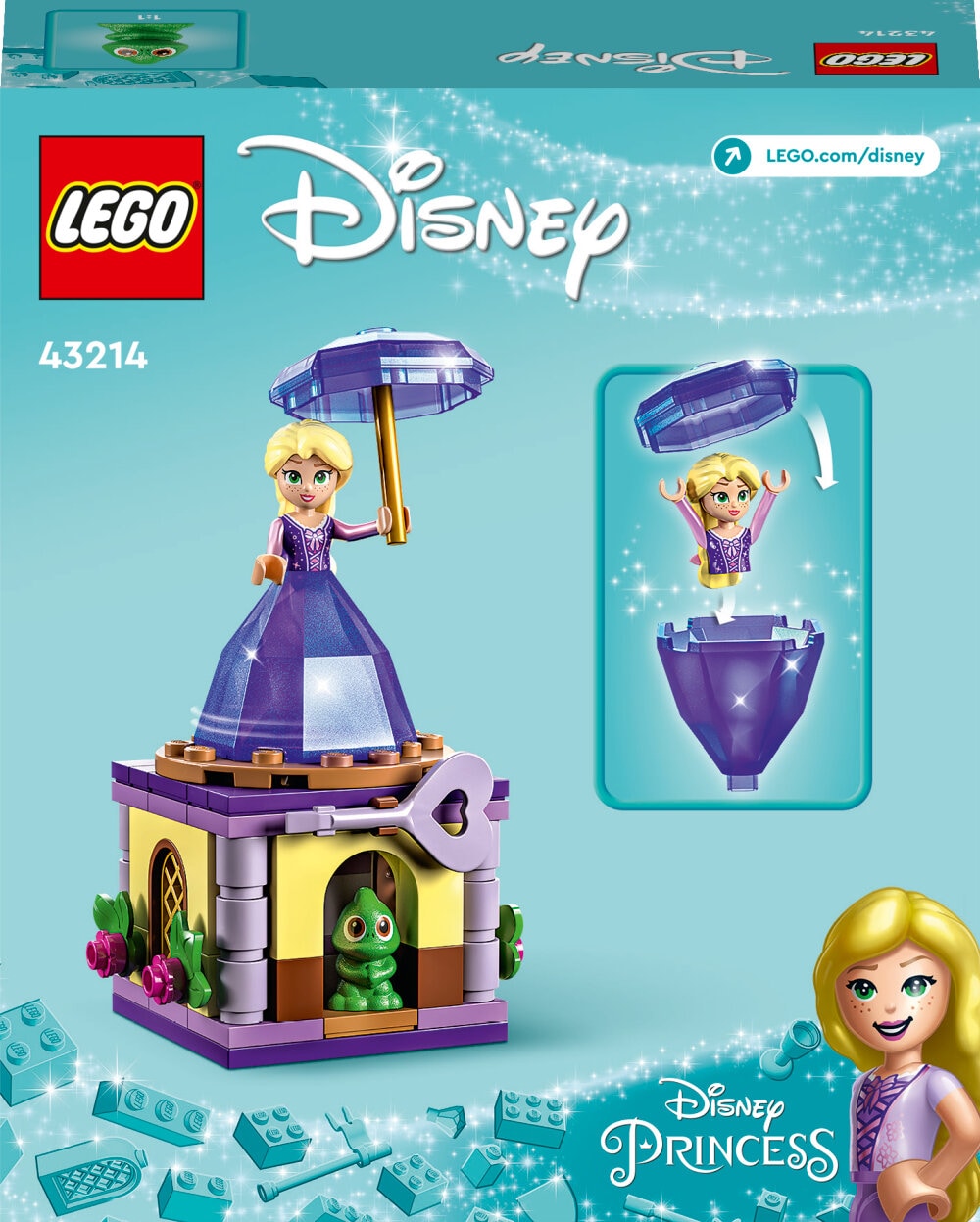 LEGO Disney - Snurrande Rapunzel 5+