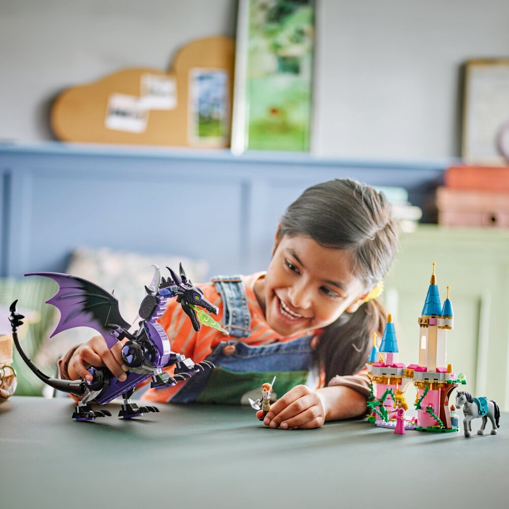 LEGO Disney - Maleficient som drake 7+