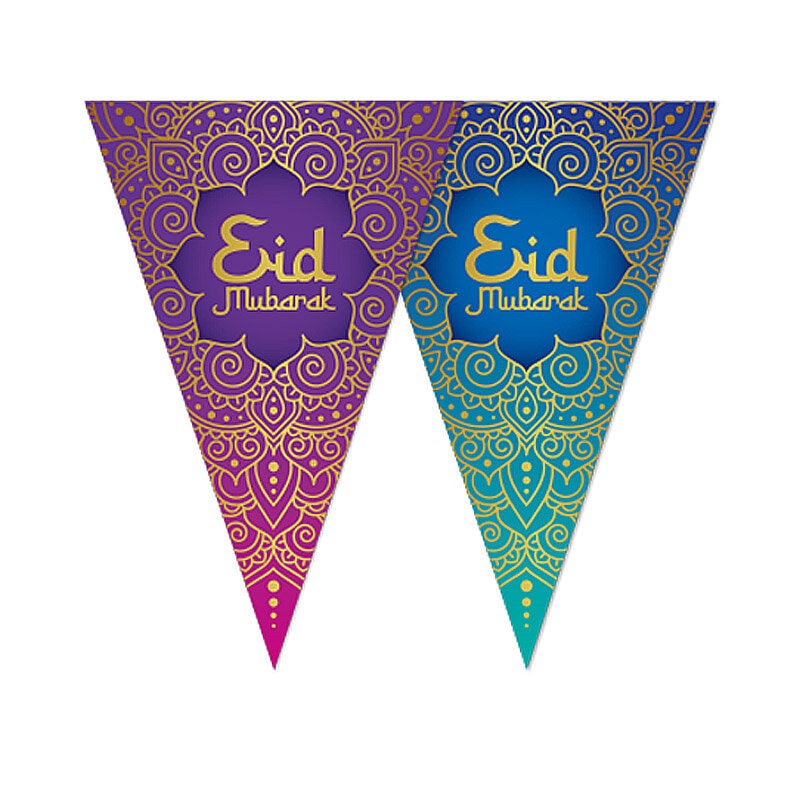 Eid Mubarak - Flaggirlang 6 meter