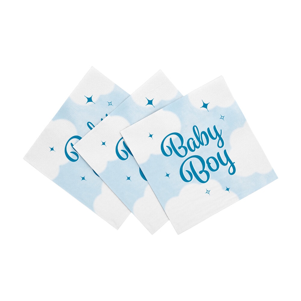 Baby Boy Servetter 20-pack