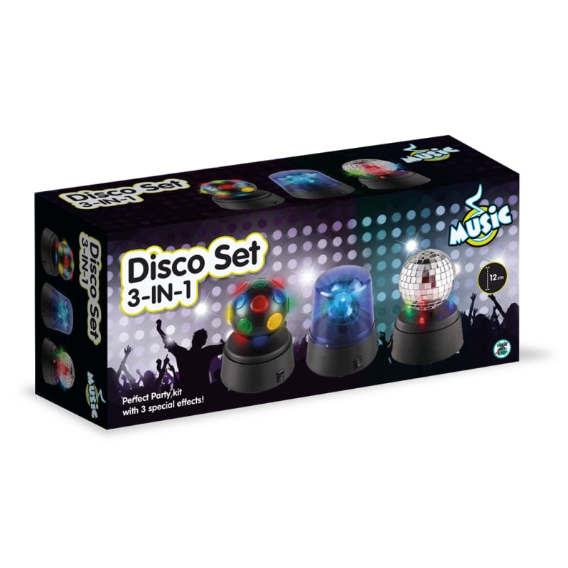 Discokulor 10 cm 3-pack