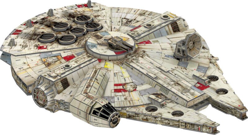 Star Wars 3D Pussel - Millenium Falcon 216 bitar