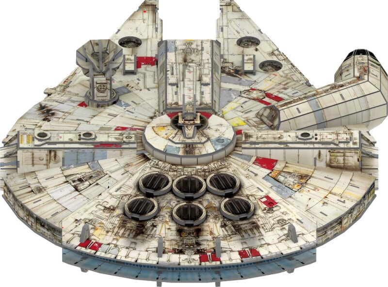 Star Wars 3D Pussel - Millenium Falcon 216 bitar