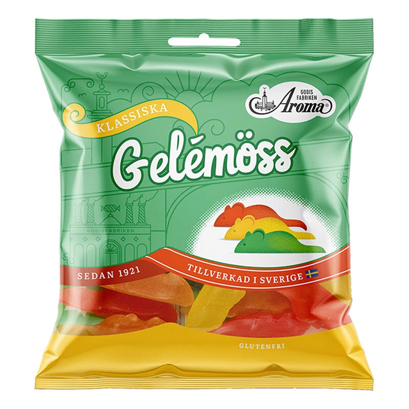 Aroma Gelemöss 80 gram