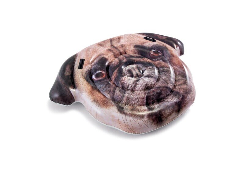 Intex Badmadrass Playful Pug Island 163 cm