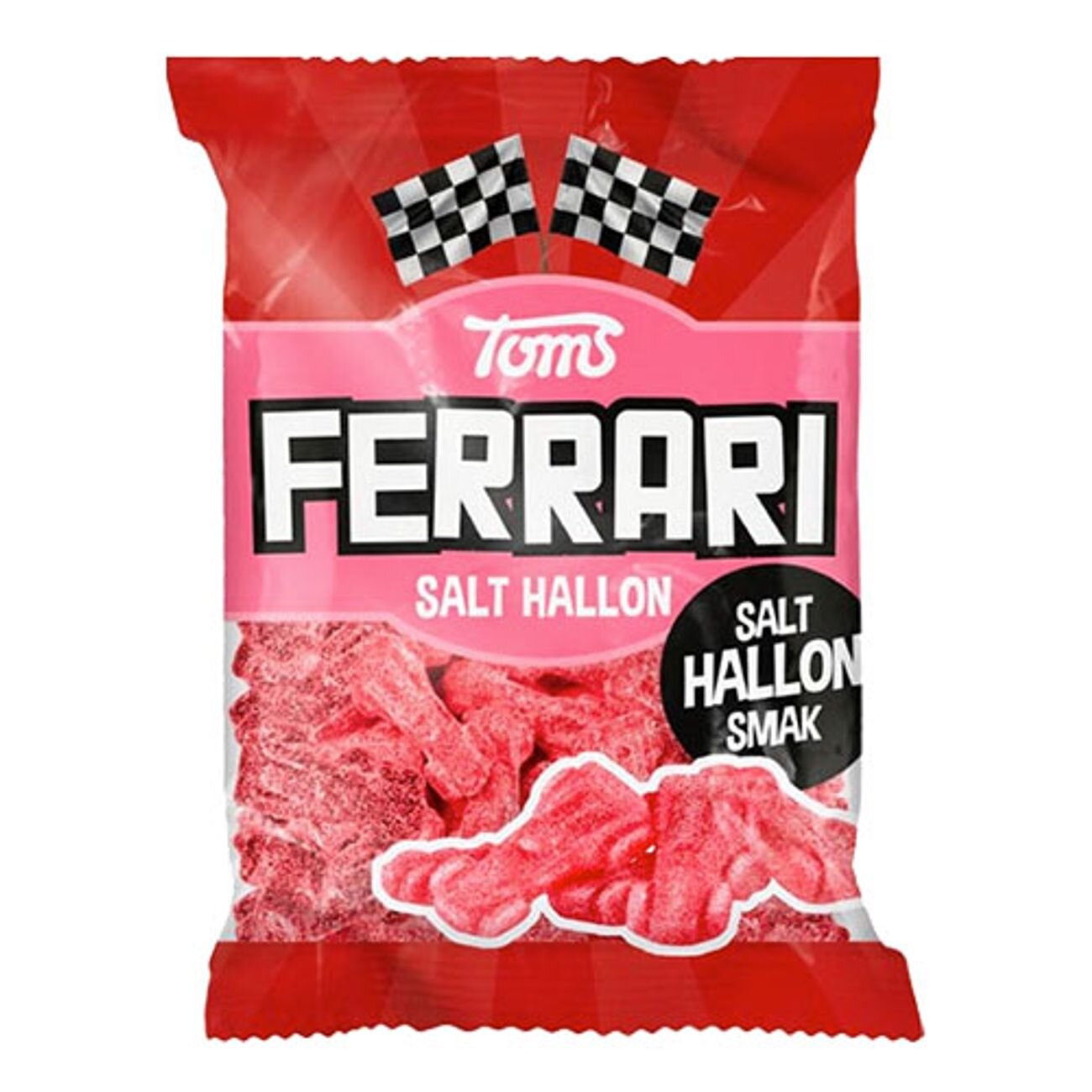 Ferrari Salt Hallon Godispåse 120 gram