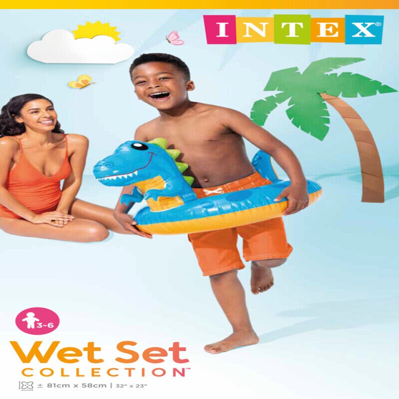 Intex Simring - Dinosaurie 58 x 81 cm