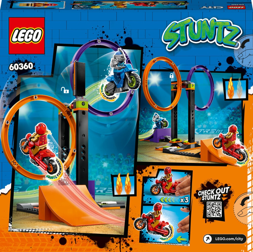 LEGO City - Snurrande stuntutmaning 6+