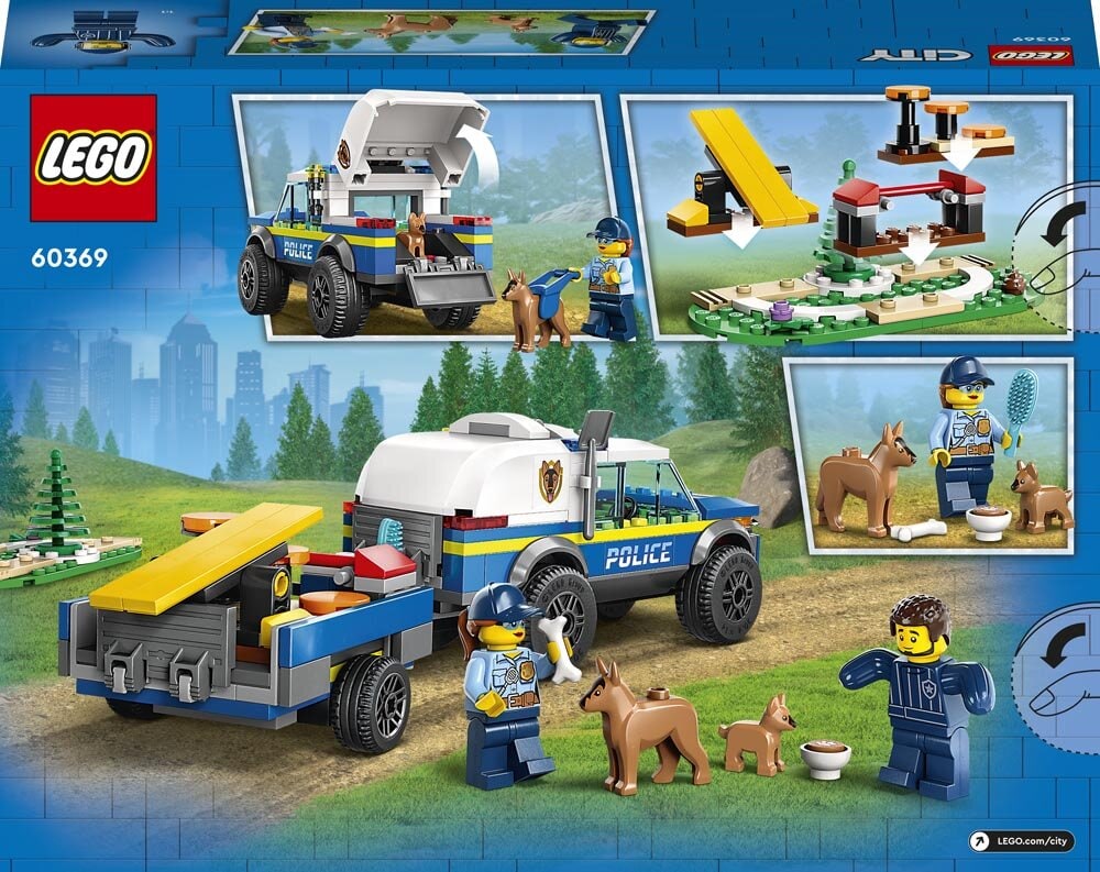 LEGO City - Polisens mobila hundträning 6+