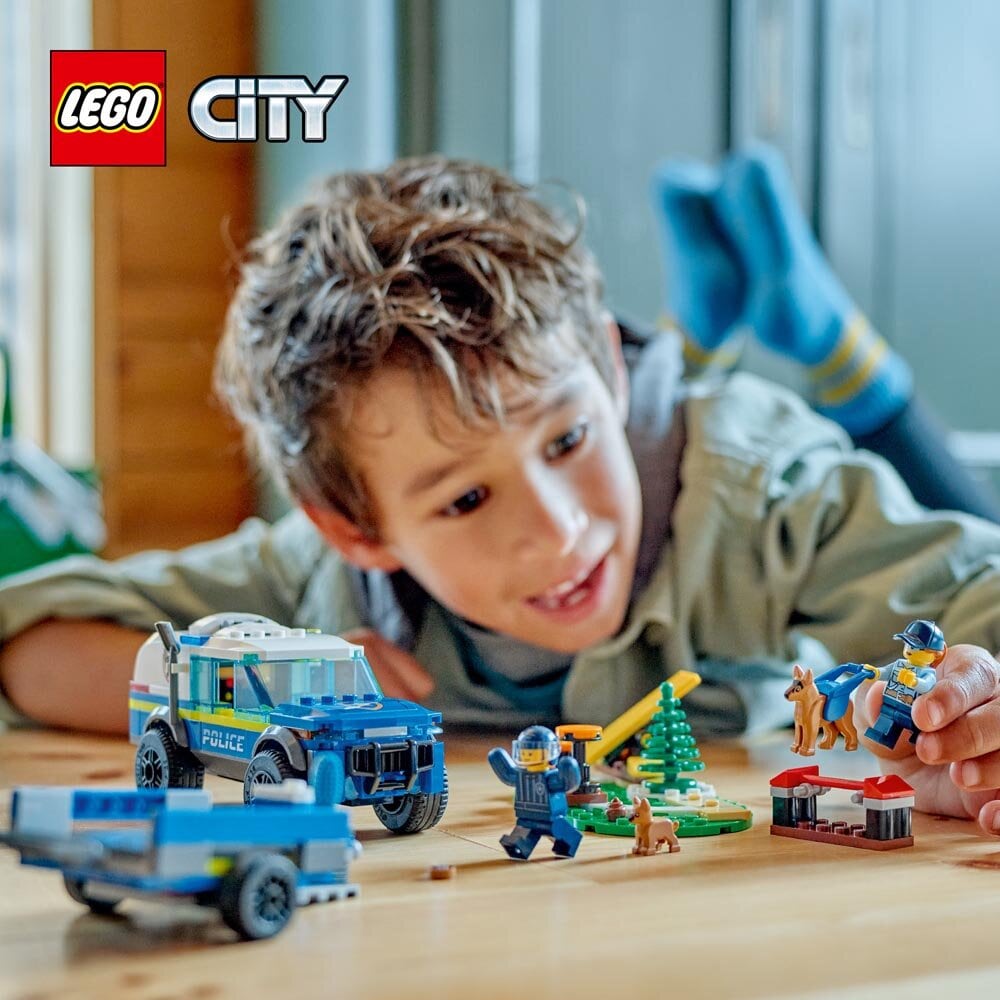 LEGO City - Polisens mobila hundträning 6+