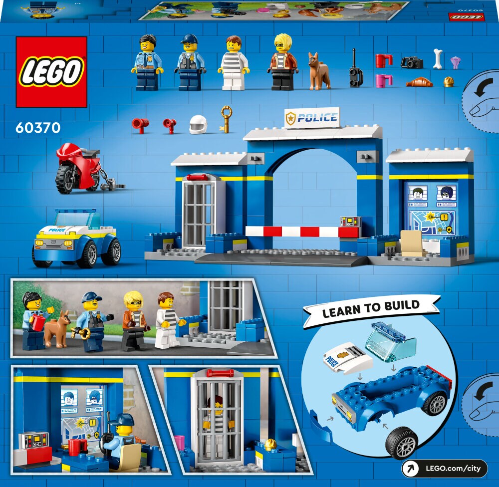 LEGO City - Jakt vid polisstationen 4+