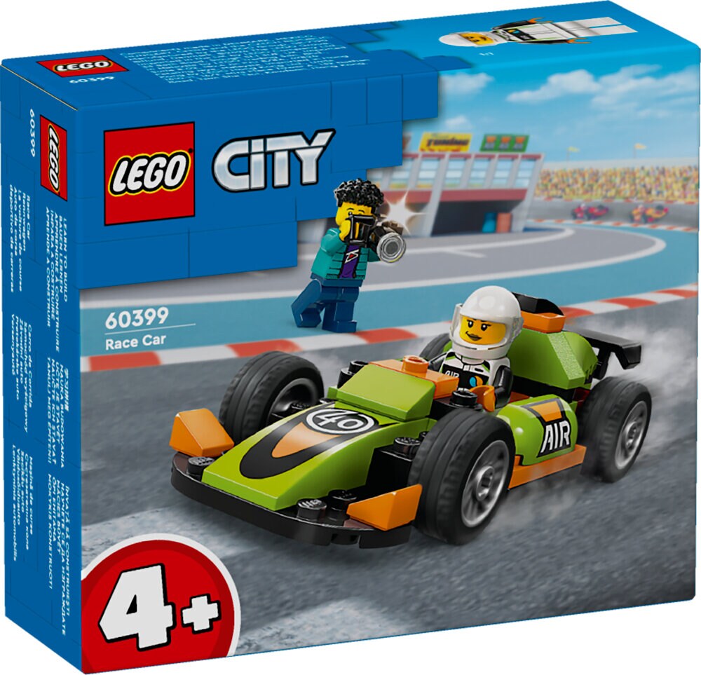 LEGO City - Grön racerbil 4+