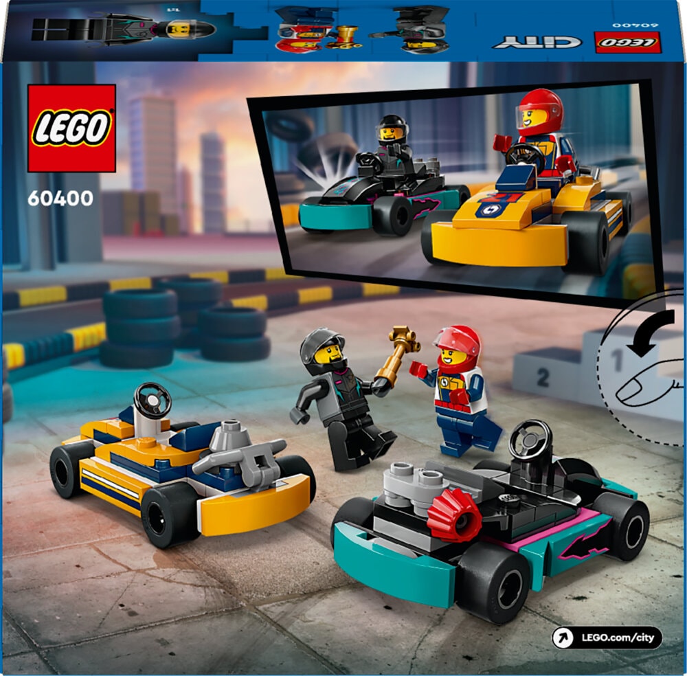 LEGO City - Gokarter och racerförare 5+