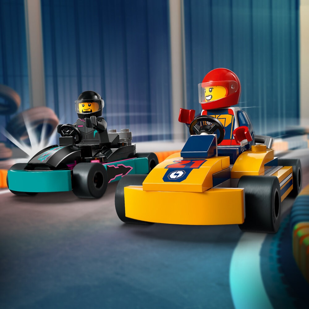 LEGO City - Gokarter och racerförare 5+