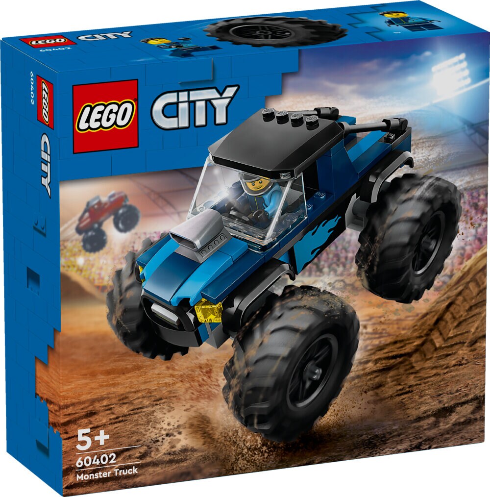 LEGO City - Blå monstertruck 5+