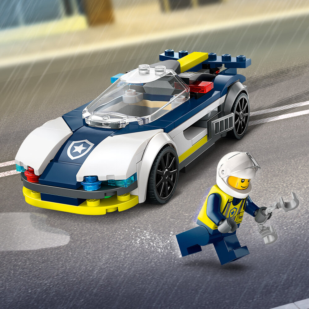 LEGO City - Jakt med polisbil och muskelbil 6+