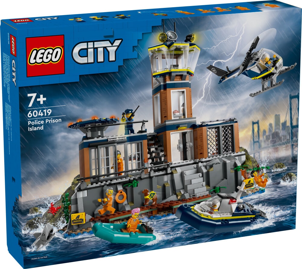 LEGO City - Polisens fängelseö 7+