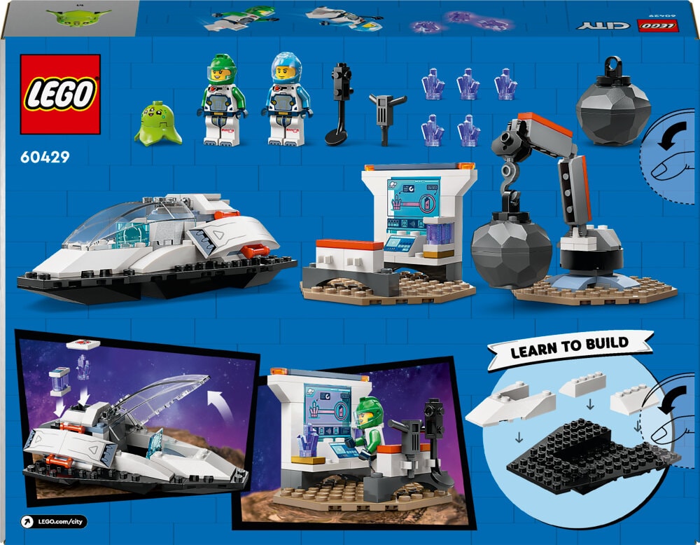 LEGO City - Rymdskepp och asteroidupptäckt 4+