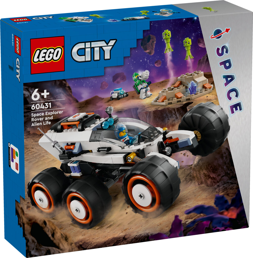 LEGO City - Rymdrover och utomjordiskt liv 6+