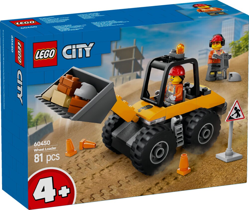 LEGO City - Gul hjullastare 4+