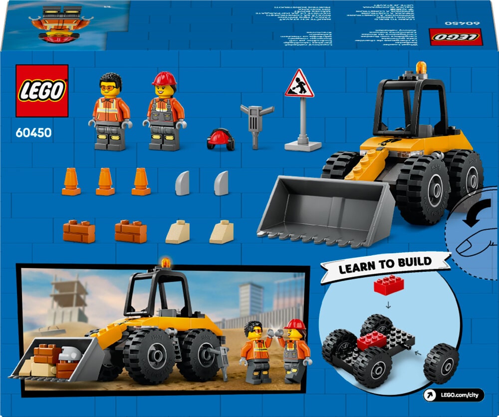 LEGO City - Gul hjullastare 4+