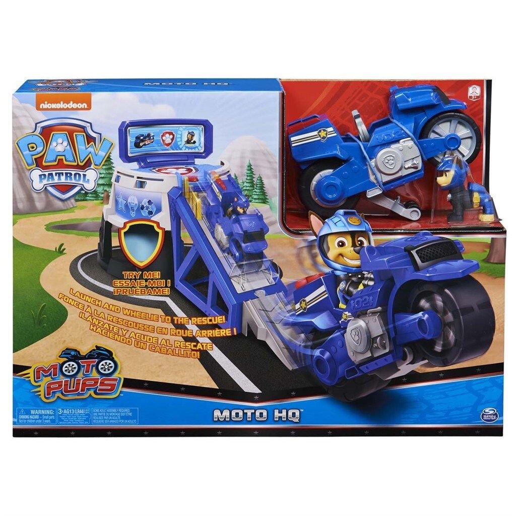 Paw Patrol, Lek set Moto Pups Chase