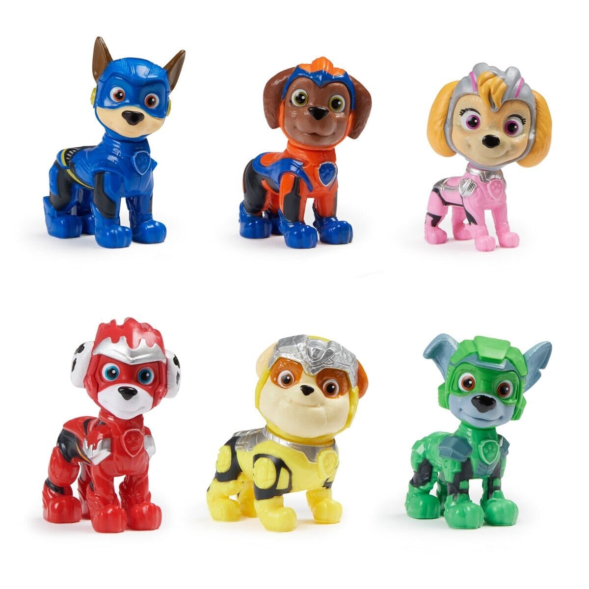 Paw Patrol - Samlarfigurer The Mighty One 6-pack