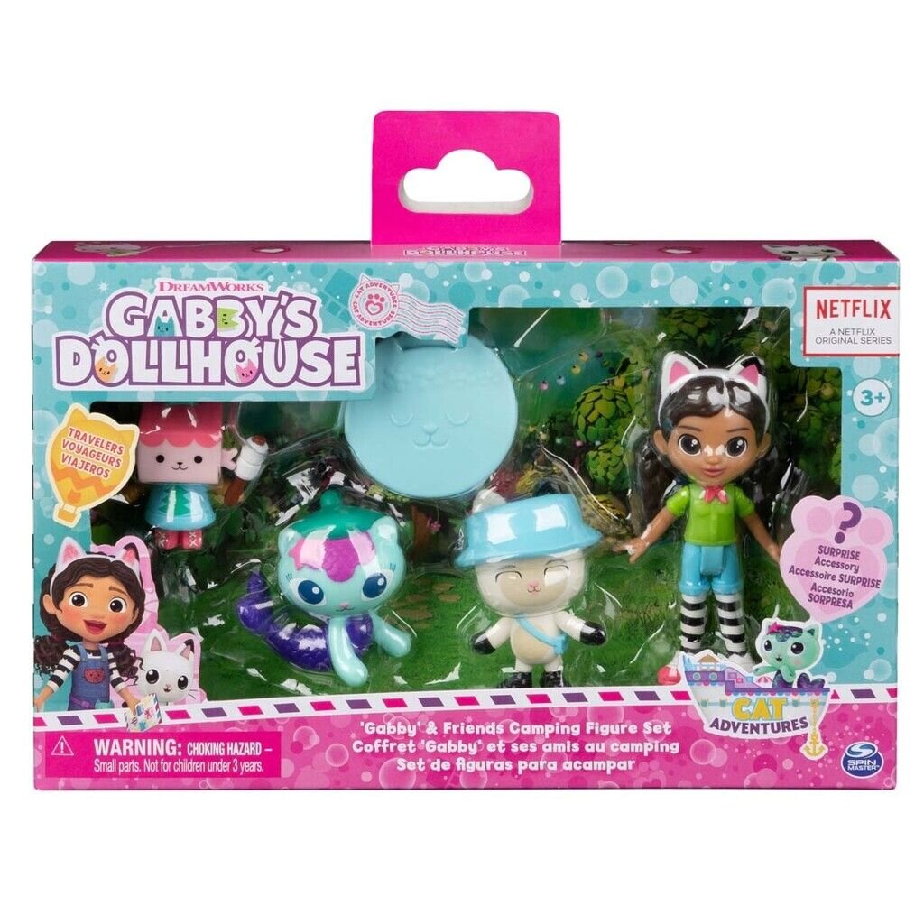 Gabby's Dollhouse - Leksaksfigurer 5-pack