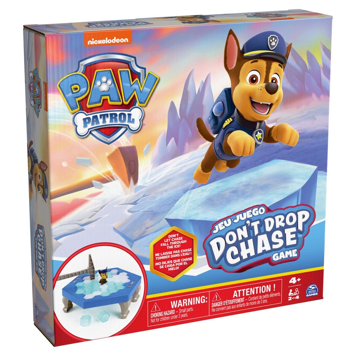 Paw Patrol - Sällskapsspel Don't Drop Chase