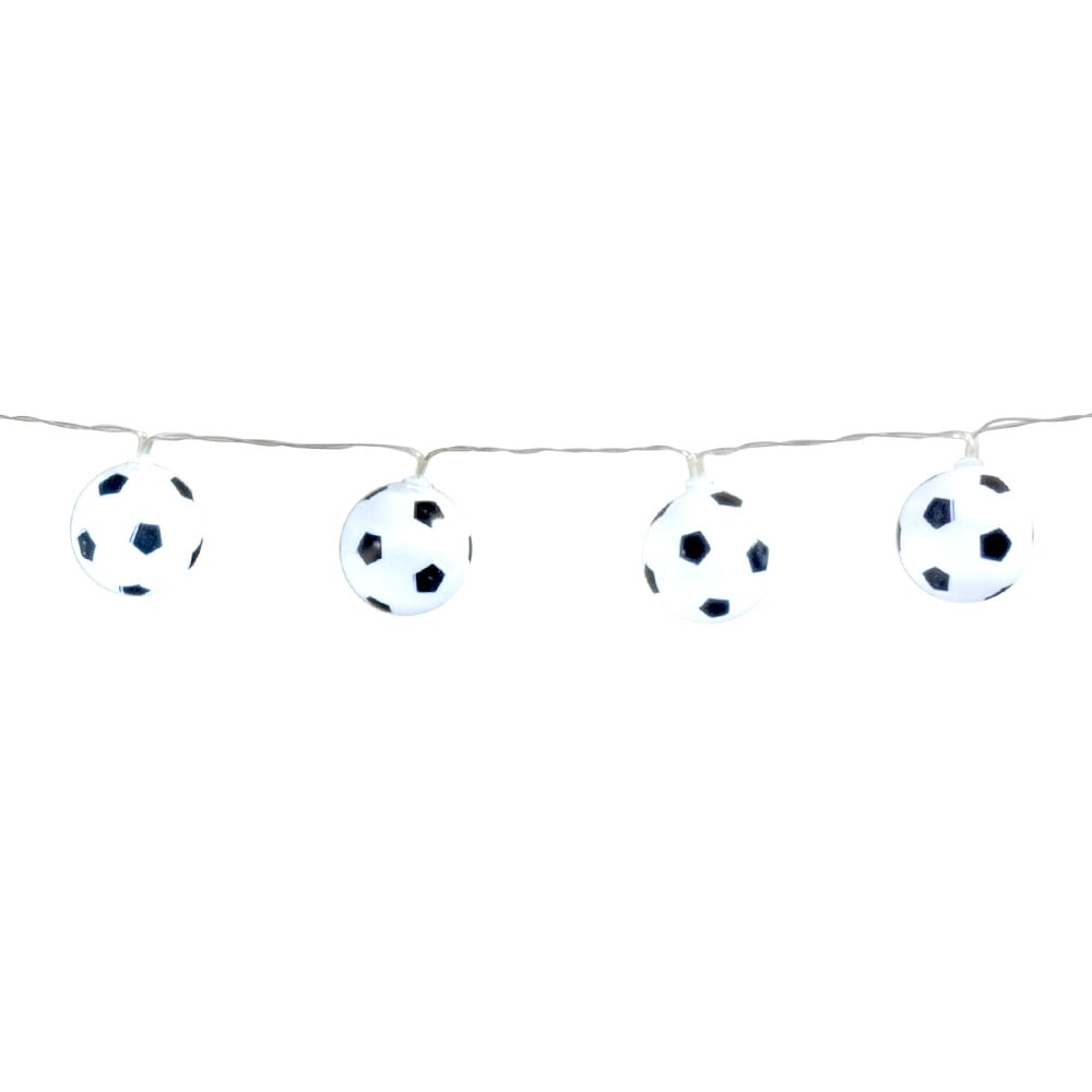 LED Ljusslinga med fotbollar 140 cm