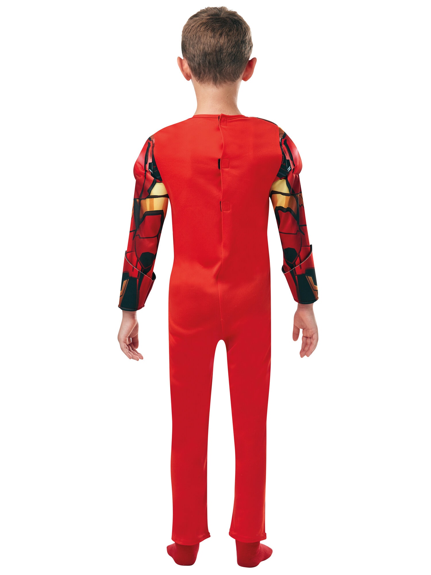 Iron Man Maskeraddräkt Deluxe Barn 5-6 år (110-116 cm)