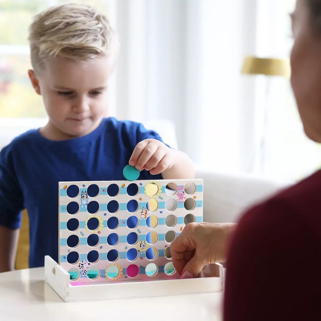 Bluey Sällskapsspel - Fyra i rad