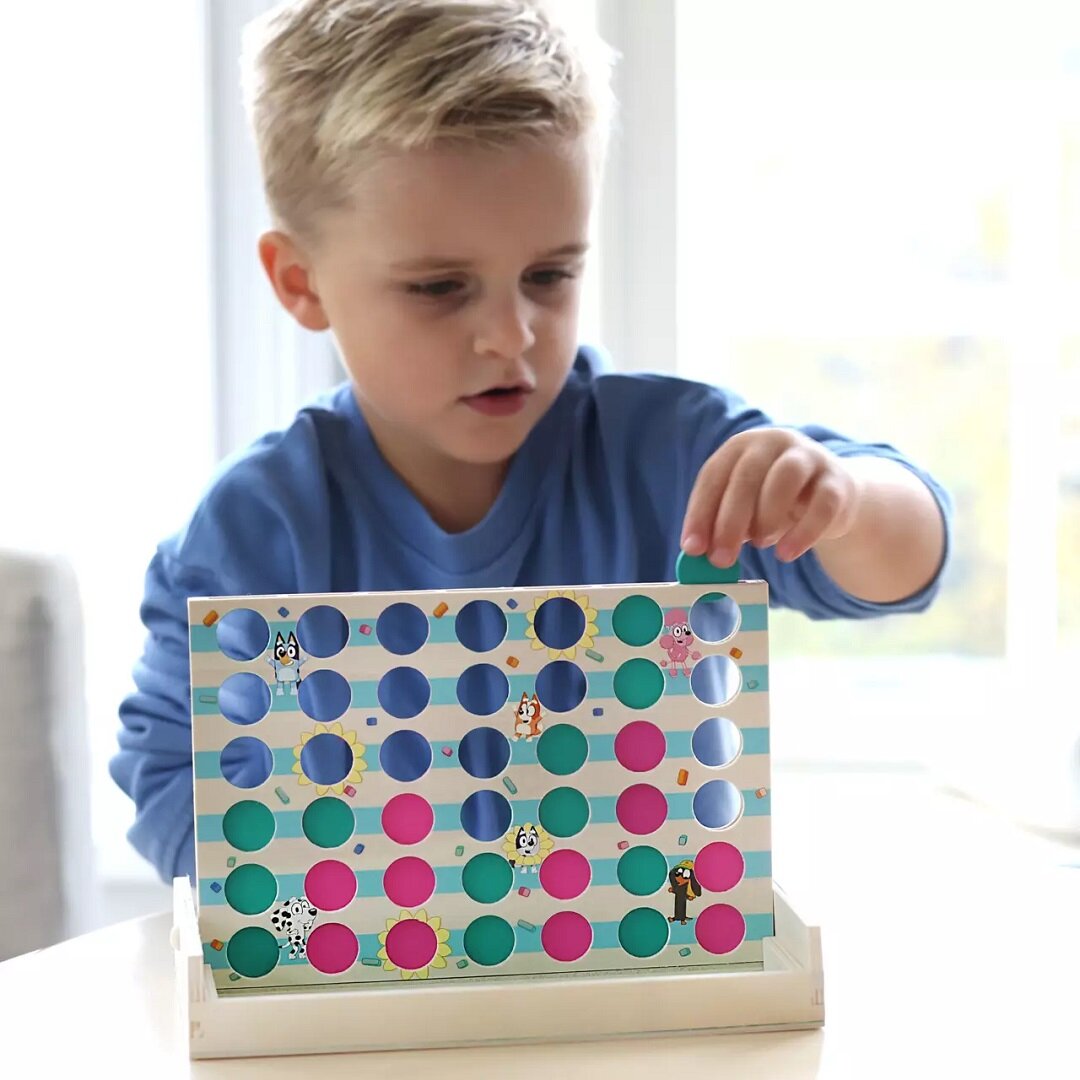 Bluey Sällskapsspel - Fyra i rad