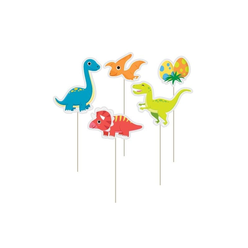 Dinosaurie Cake Toppers 12-pack