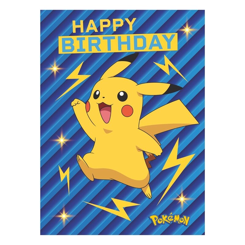 Pokémon Födelsedagskort