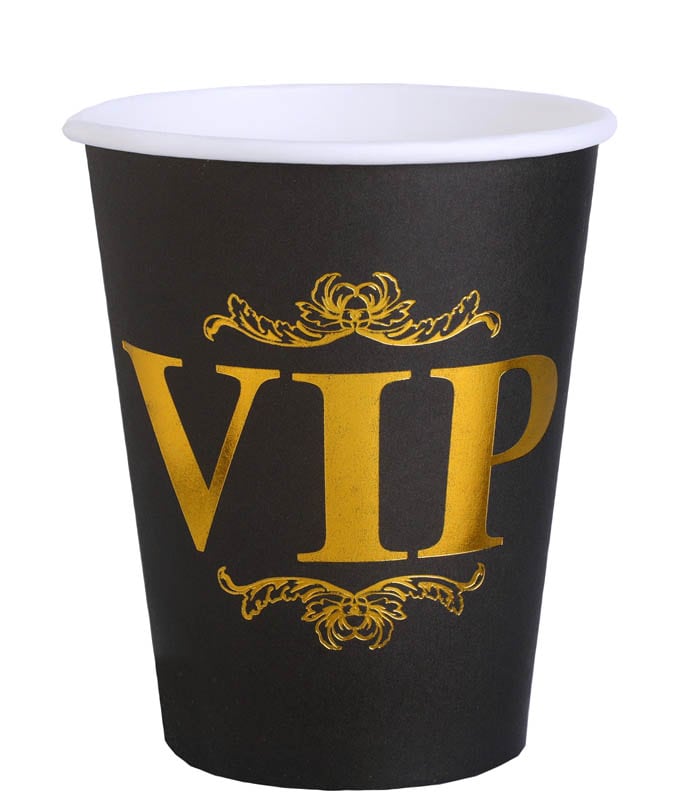 VIP - Pappmuggar 10-pack