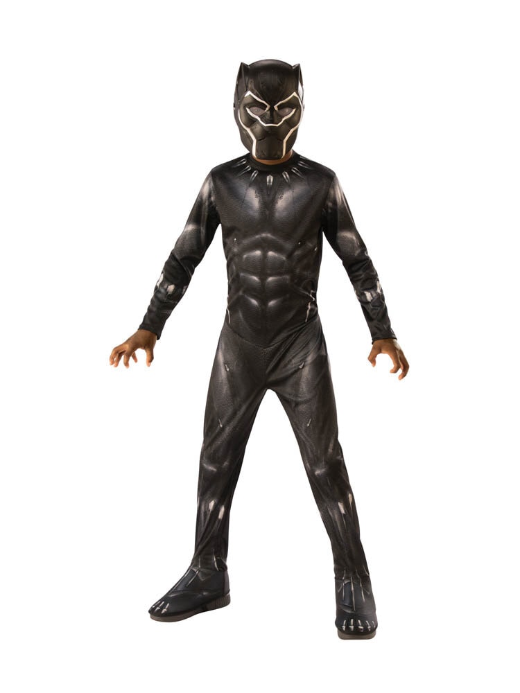 Black Panther Maskeraddräkt 5-7 år (110-122 cm)