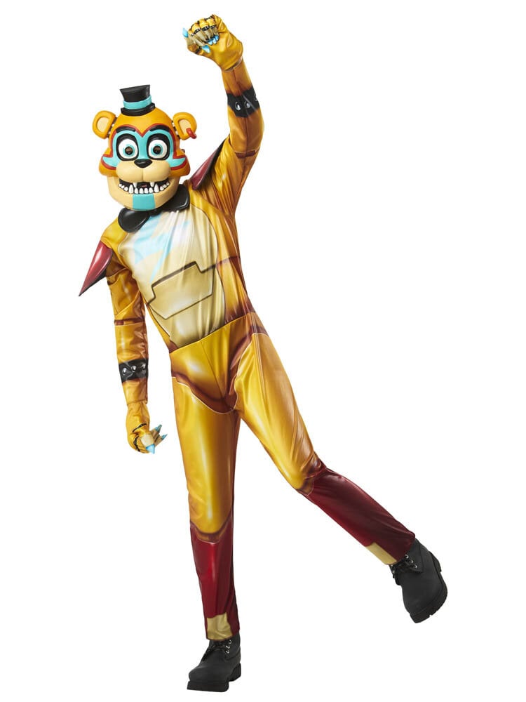 Glamrock Freddy Maskeraddräkt Barn 14-16 år (158-170 cm)