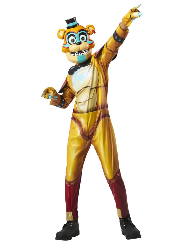 Glamrock Freddy Maskeraddräkt Barn 14-16 år (158-170 cm)
