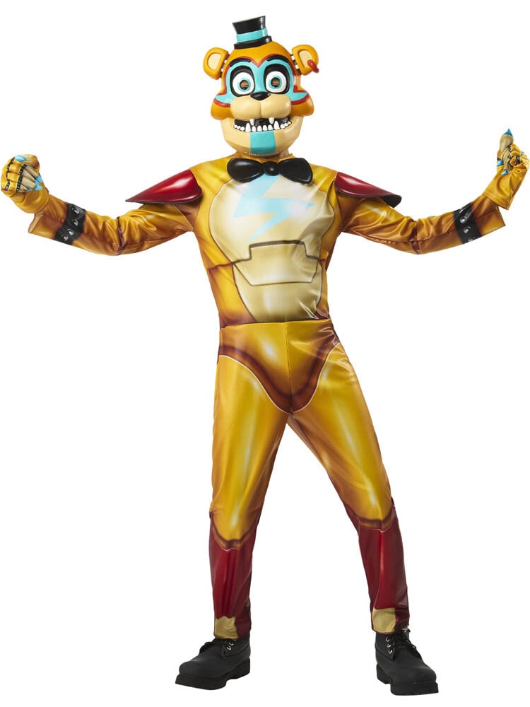 Glamrock Freddy Maskeraddräkt Barn 14-16 år (158-170 cm)