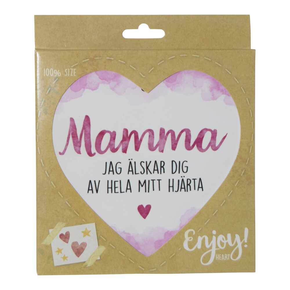 Keramikhjärta - Mamma