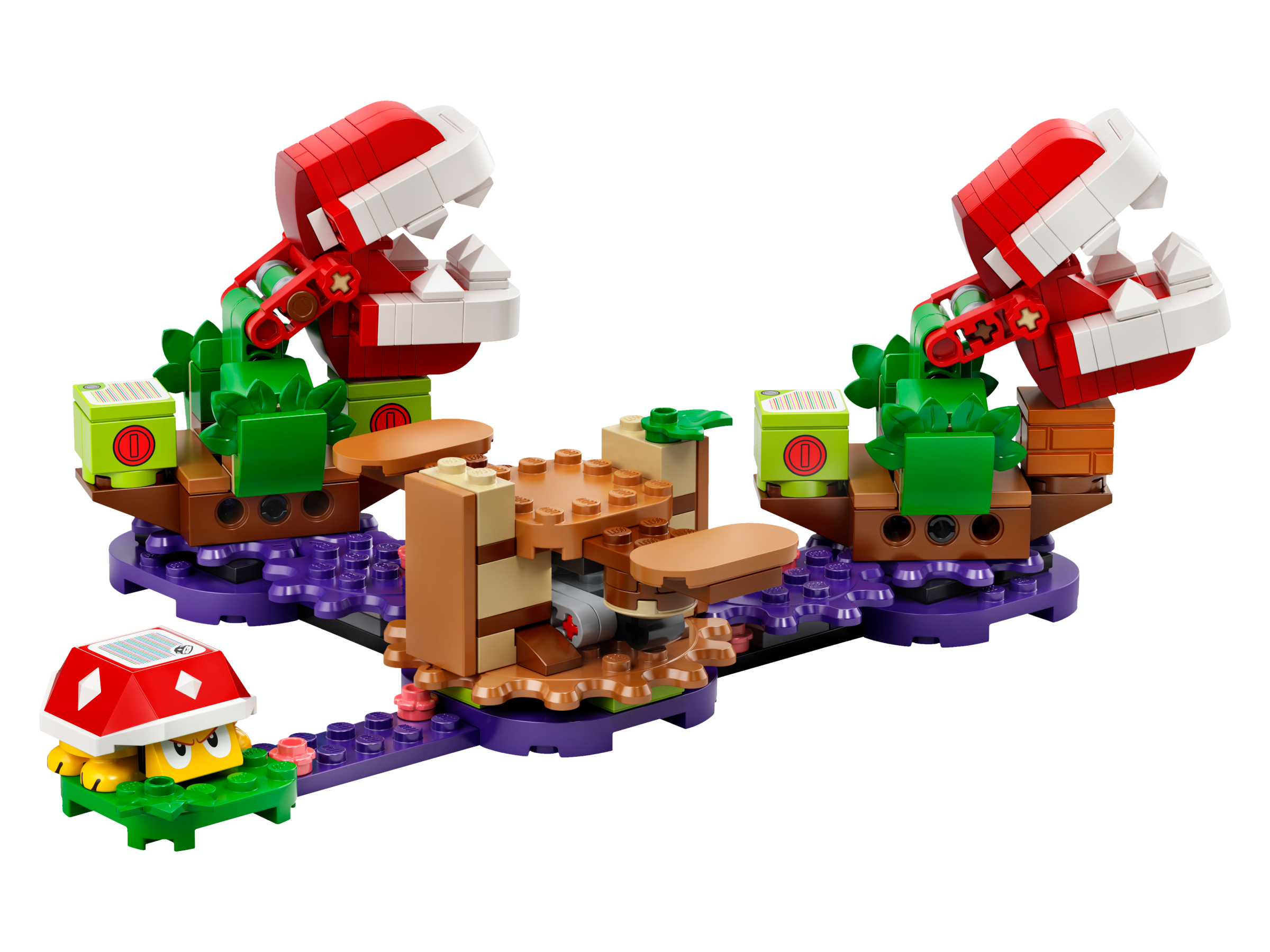 LEGO Super Mario, Piranha Plants förbryllande utmaning Expansionsset 7+