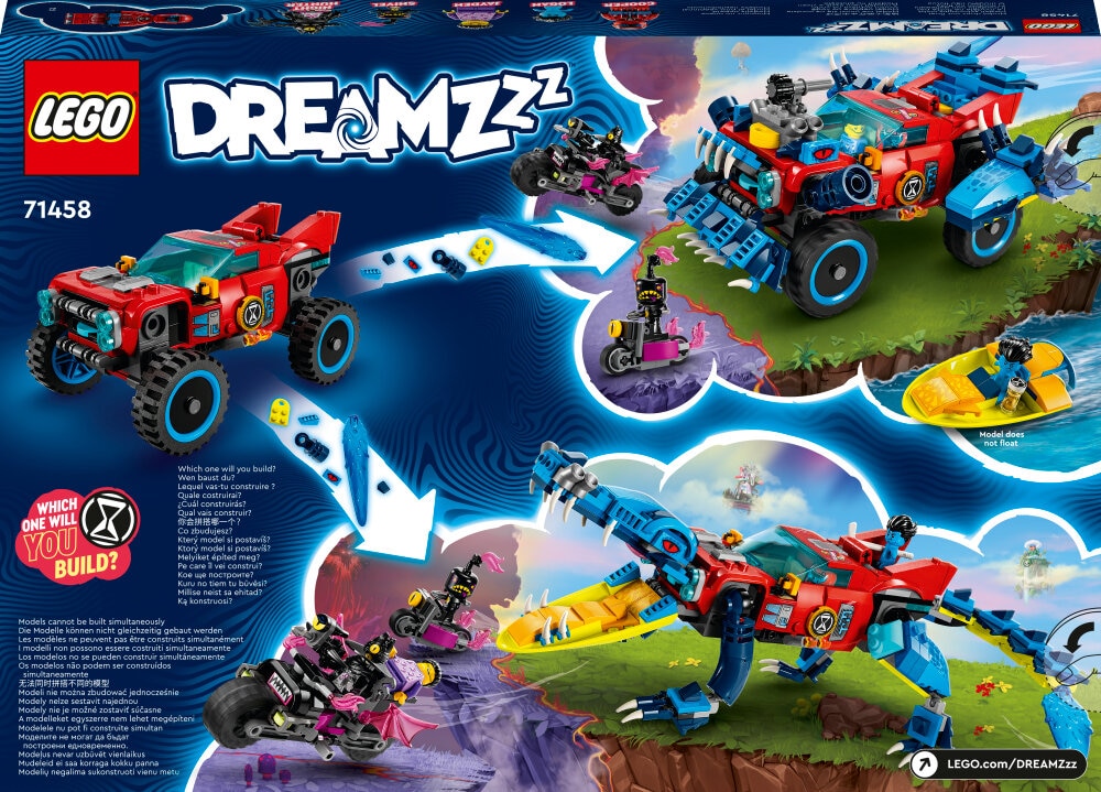 LEGO Dreamzzz - Krokodilbil 8+
