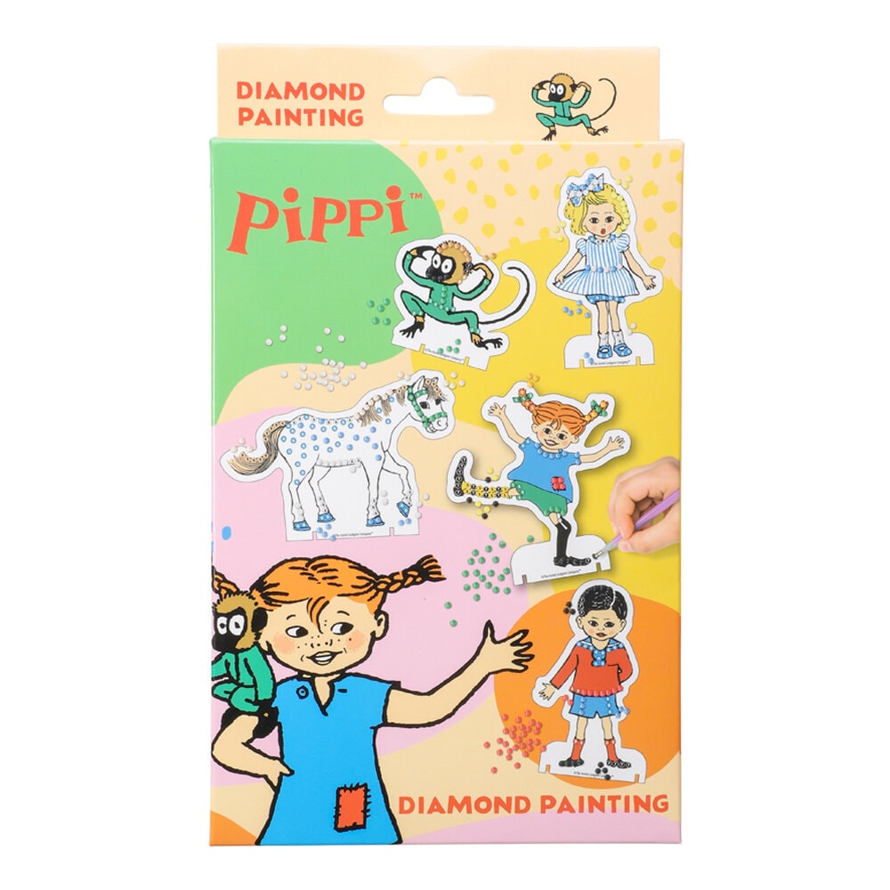 Pippi Långstrump Diamond Painting Set
