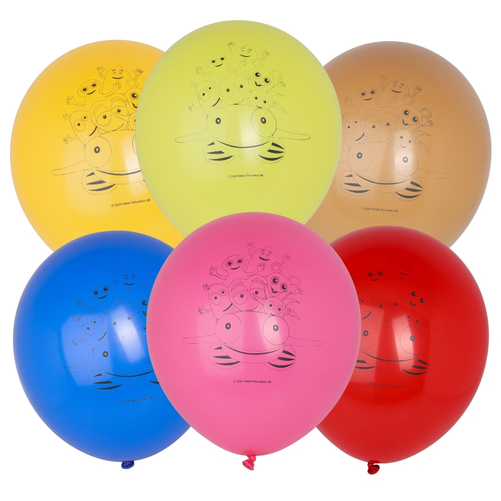 Babblarna Ballonger 6-pack