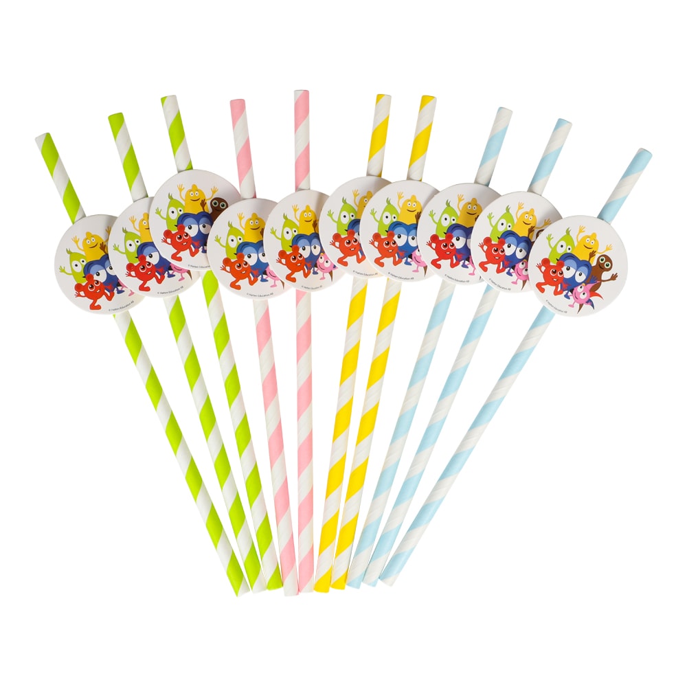 Babblarna - Sugrör 10-pack