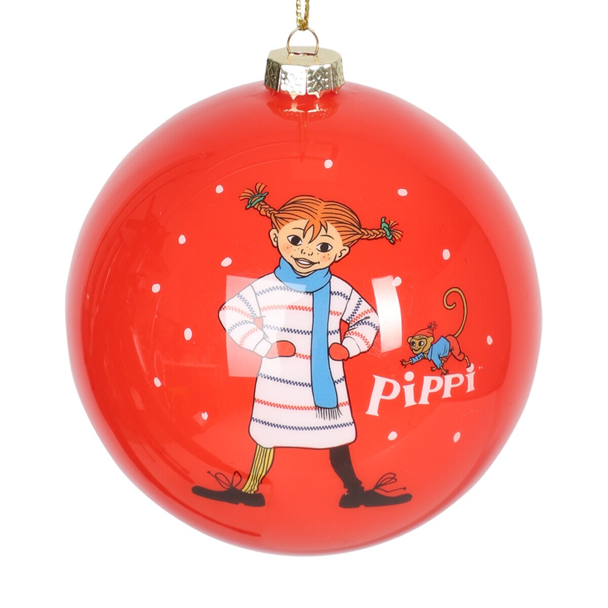 Julgranskulor Pippi Långstrump 3-pack